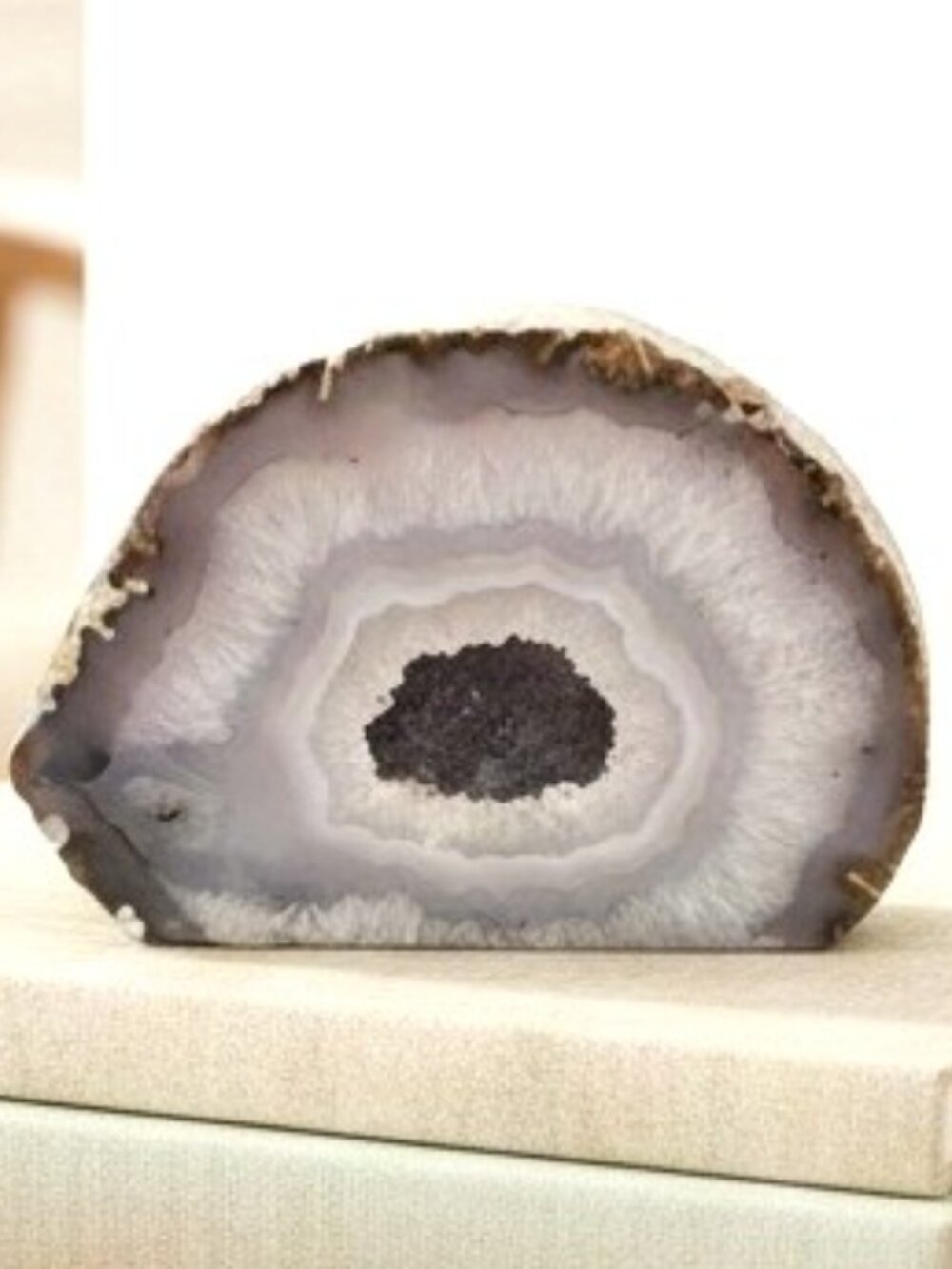 Natural Crystal Sparking Druzy Geode